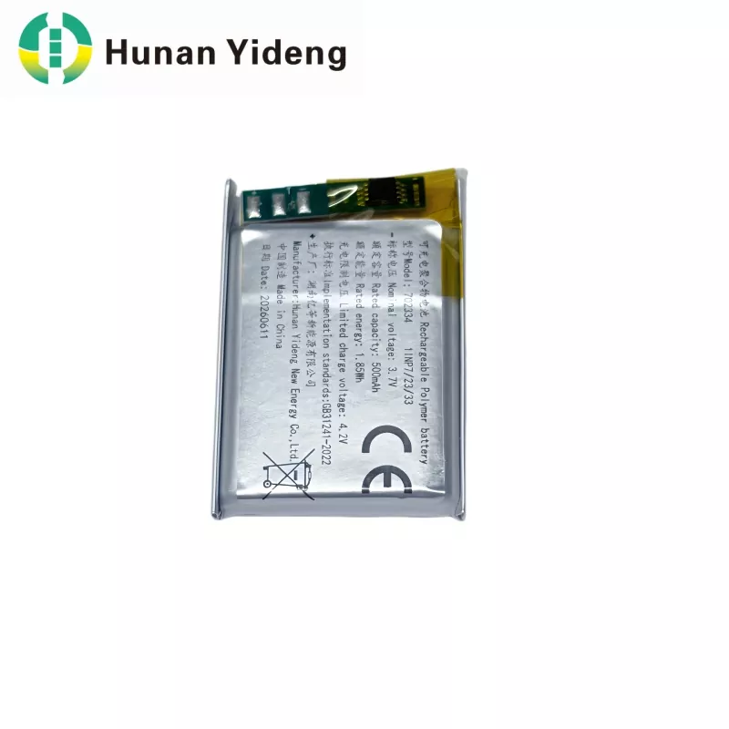 1.85Wj 702334 Bateri Tersuai dengan Penyambung Molex