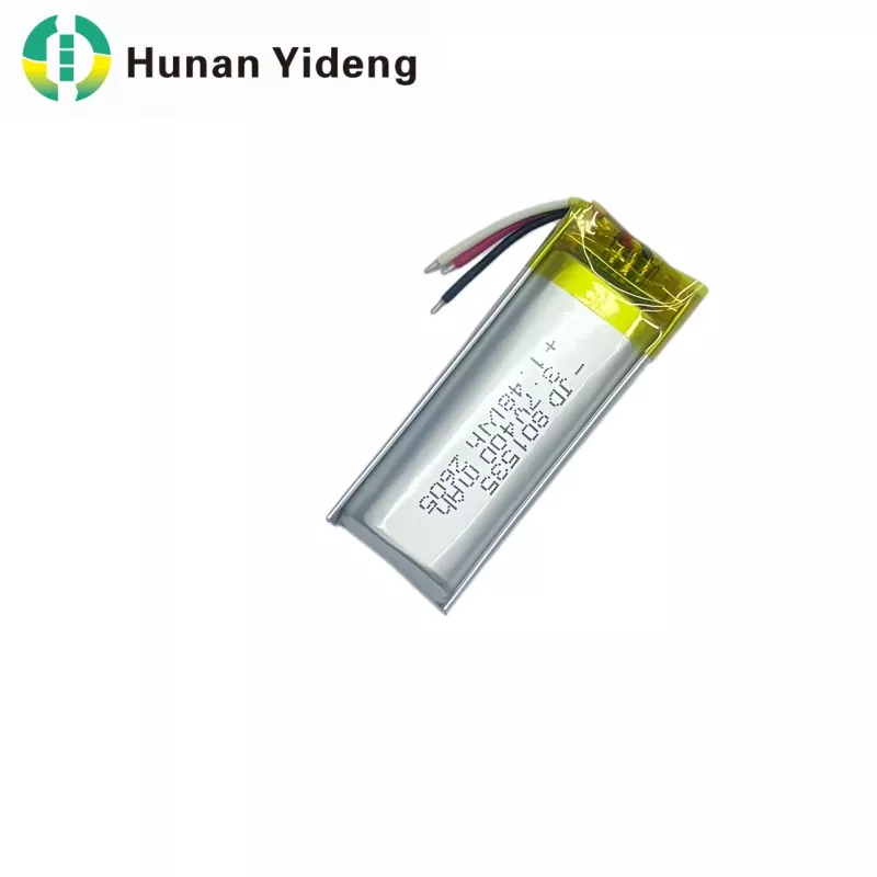 Bateri Lipo Boleh Dicas Semula Polimer Litium Rata 3.7V 600mAh 801535