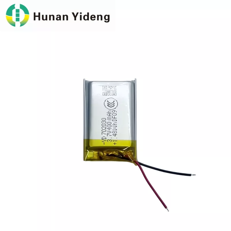 Bateri Prismatik Li-ion 400mAh untuk Peranti Perubatan dan Lampu dan Tanglung