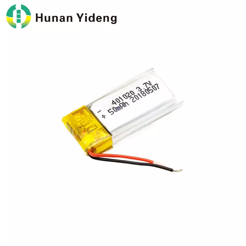 401020 3.7v 500mAh Lithium Polimer Batter