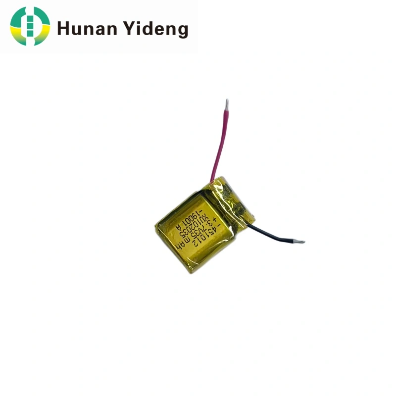 Bateri Polimer Li 451012 35mah untuk Alat dengar Bluetooth Bateri Polimer Li 451012 35mah untuk Alat dengar Bluetooth