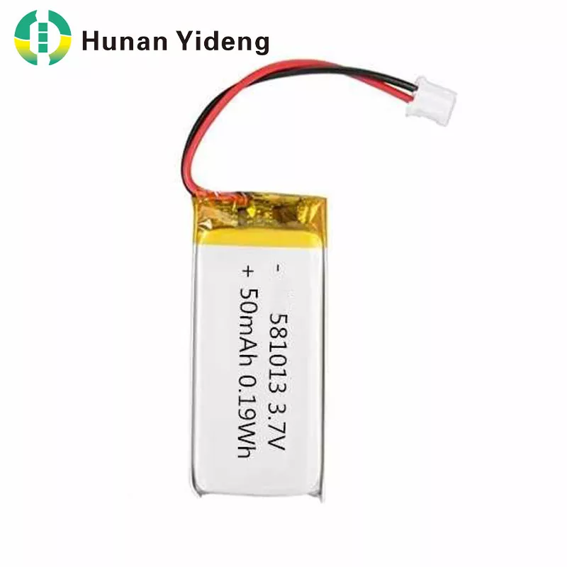 581013 3.7v 50mah Lithium Polimer Li Ion Bateri Lipo