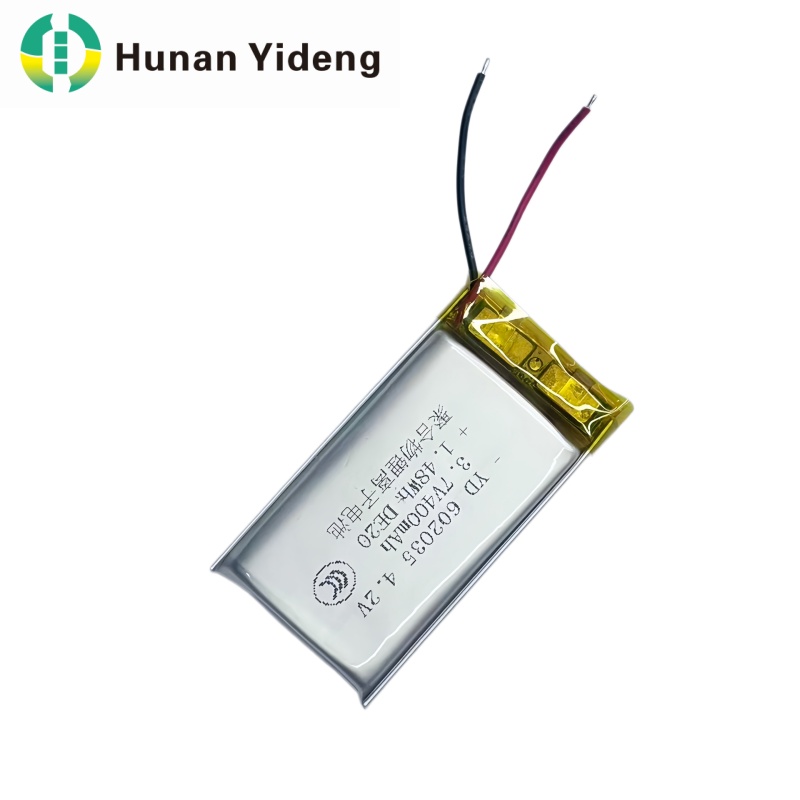 602035 Bateri Lithium Ion 3.7v 400mAh untuk Sofa Pintar