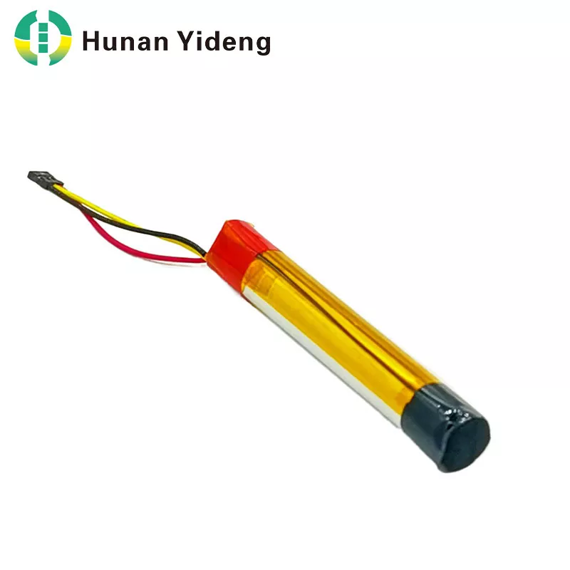 75500 3.7V 220mAh Bateri Boleh Dicas Semula Lithium Ion Silinder Kecil