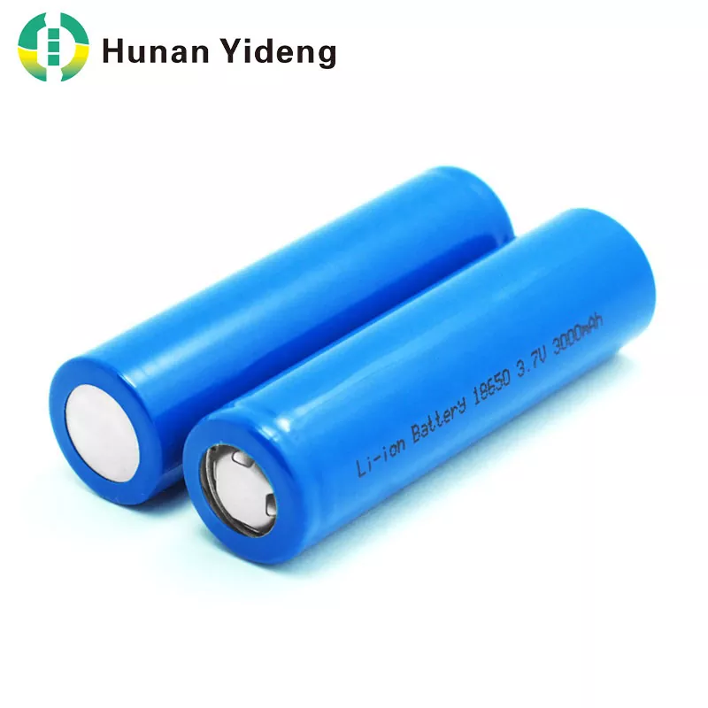 Bateri Litium Ion Silinder 18650 Berkapasiti Tinggi 3.7V 3000mAh Bateri Litium Ion Silinder 18650 Berkapasiti Tinggi 3.7V 3000mAh